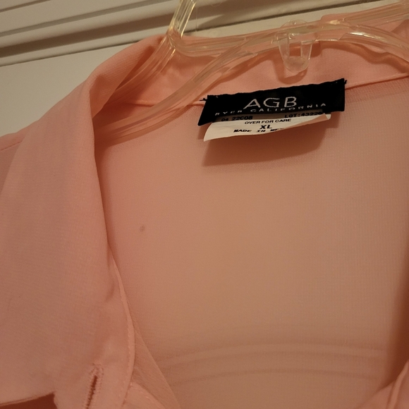 Sheer pale pink blouse - Picture 4 of 4